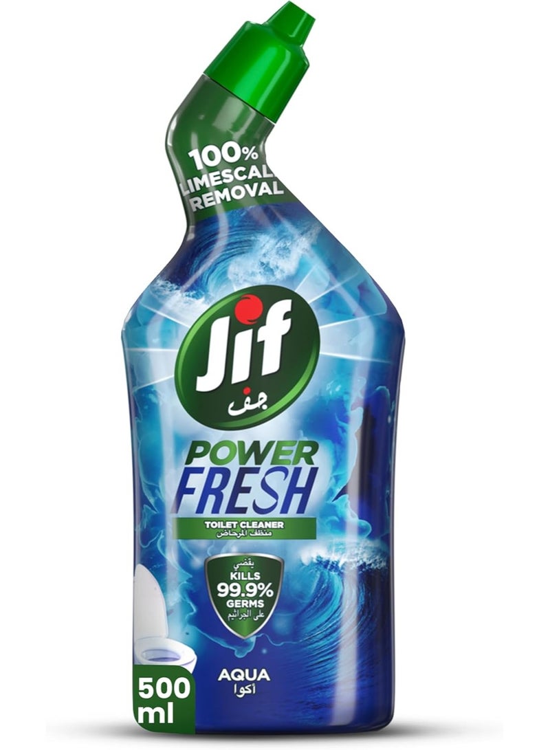 Jif Toilet Cleaner aqua Power 500ML - Image 1